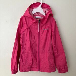 XS 6/7 Columbia Switchback Unlined Hooded Rain Jacket